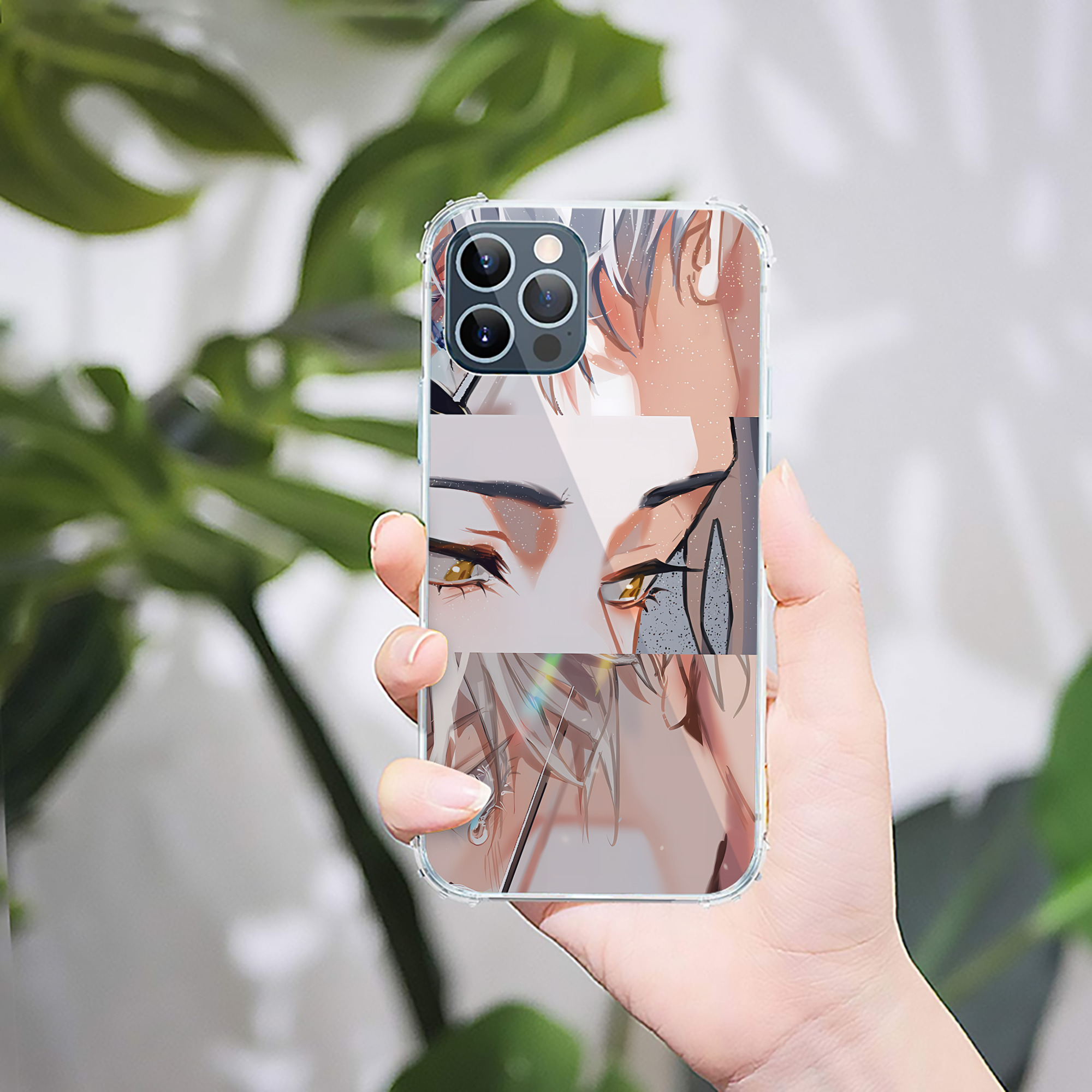 （画像用） SPY×FAMILY间谍家家酒 【iPhone 12シリーズ対応】透明スマホケース（クリアソフトケース）